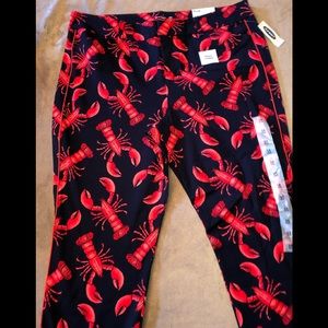 Doing the lobster roll ankle pants